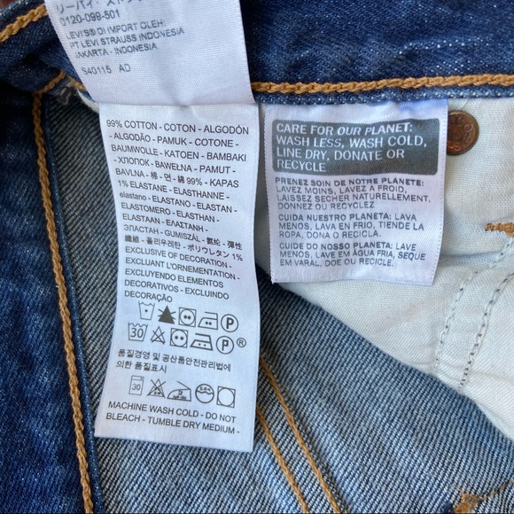 Levi’s Wedgie Icon Authentic Favorite High Rise Jeans - Picture 14 of 14
